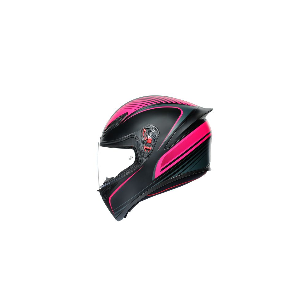 Casca Moto Full Face K E Multi Warmup Black Pink Agv A I