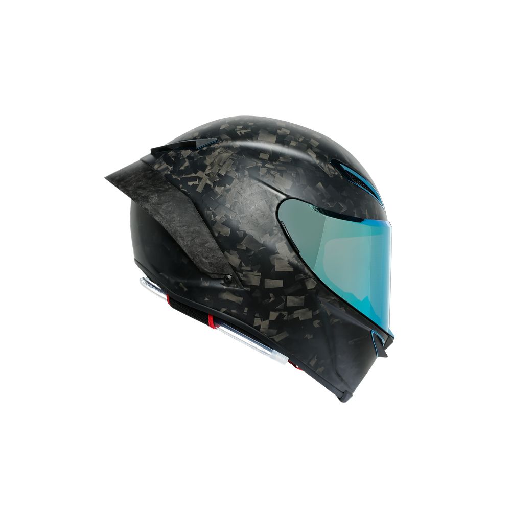 Moto Helmet Full Face Pista Gp Rr E Dot Mplk Futuro Carbonio