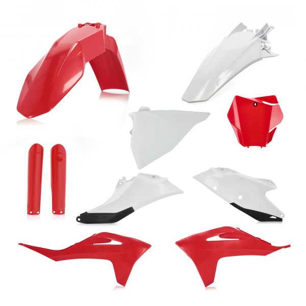 Plastice MX-Enduro Acerbis Kit Complet Plastice Gas-Gas EXC/MC Red/White 2021-2023
