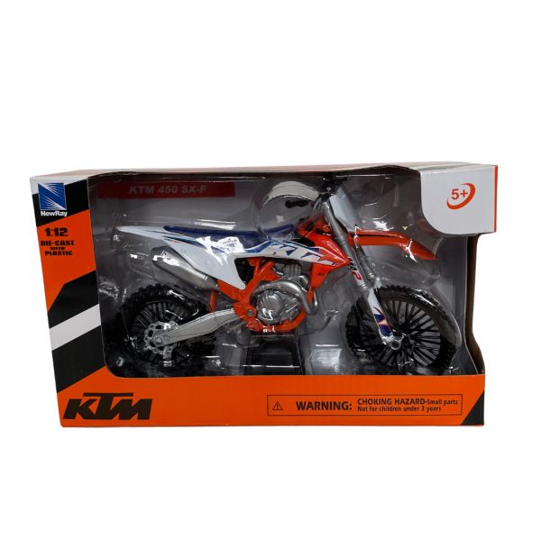 Machete Off Road New Ray Macheta Moto KTM SXF 450 Toy 1:12