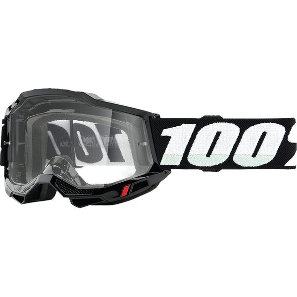 Ochelari MX-Enduro Copii 100 la suta Ochelari Moto Enduro Copii Accuri 2 Black Clear Lens