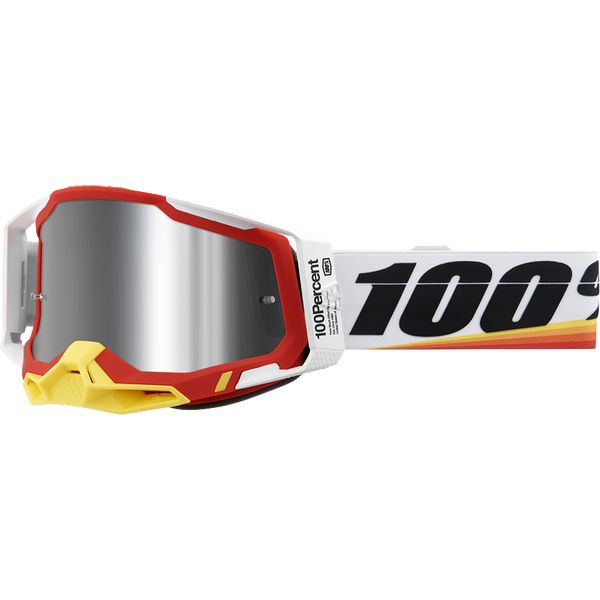 Ochelari MX-Enduro 100 la suta Ochelari Moto Enduro Racecraft 2 Arsham Red Mirrored Lens