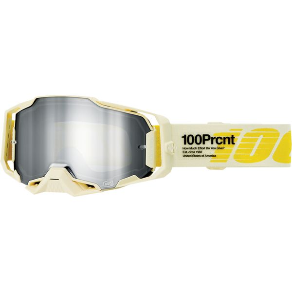 Ochelari MX-Enduro 100 la suta Ochelari Moto MX/Enduro Armega Barely Mirror-Silver Lens 50005-00026