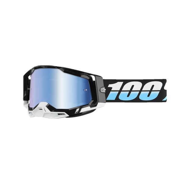 Ochelari MX-Enduro 100 la suta Ochelari Moto MX/Enduro Racecraft 2 Arkana Blue-Mirror  Lens 50010-00023