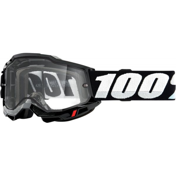 Ochelari MX-Enduro 100 la suta Ochelari Enduro Accuri 2 Black Clear Lens