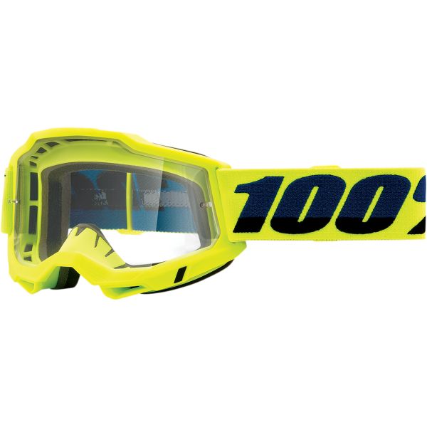 Ochelari MX-Enduro 100 la suta Ochelari Enduro  Accuri 2 Fluo Yellow Clear Lens