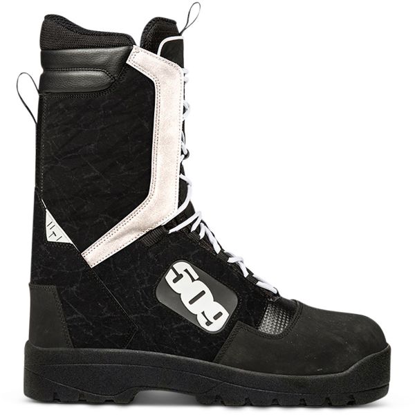 Bocanci Snowmobil 509 Bocanci Snow Raid Laced Black White 2021