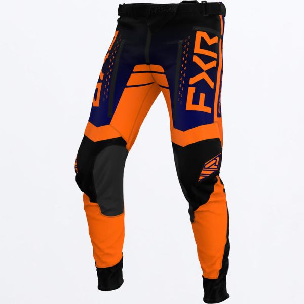 Pantaloni MX-Enduro FXR Pantaloni Moto MX/Enduro Contender Midnight/Orange 23