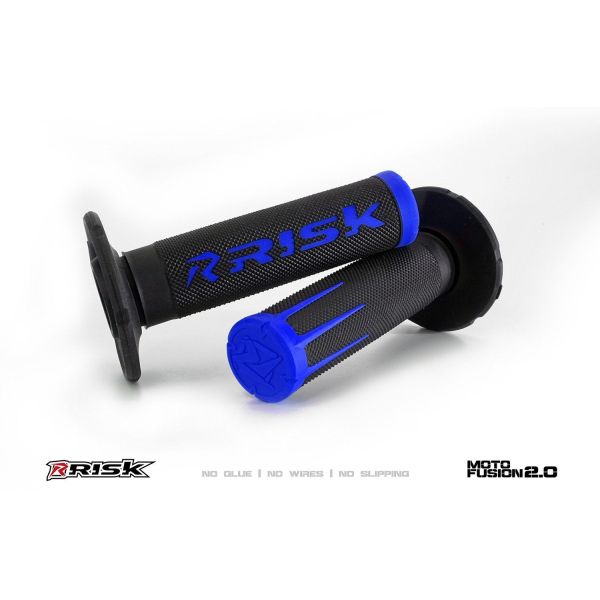 Mansoane Enduro-MX Risk Racing Mansoane Fusion 2.0 Motocross/Enduro Blue 00285