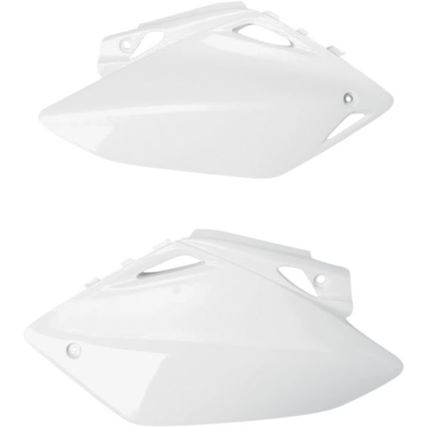 Plastice MX-Enduro Ufo Panouri Laterale Honda CRF450R White HO03656-041 1