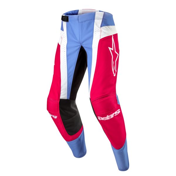 Pantaloni MX-Enduro Alpinestars Pantaloni Moto Enduro/MX Techstar Ocuri Blue/Red Berry 24