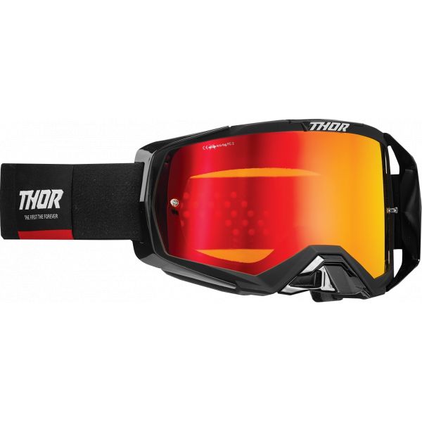 Goggles MX-Enduro Thor Moto Enduro Goggle Activate Black 26012794