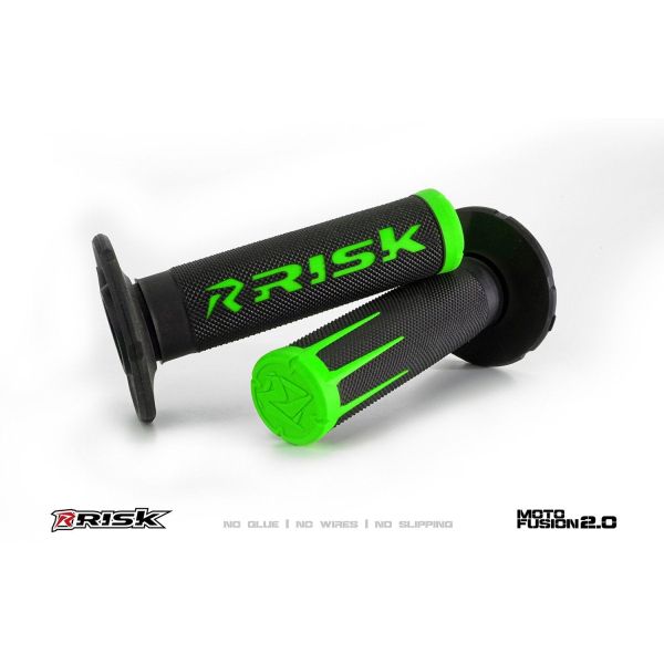 Mansoane Enduro-MX Risk Racing Mansoane Fusion 2.0 Motocross/Enduro Green 00286