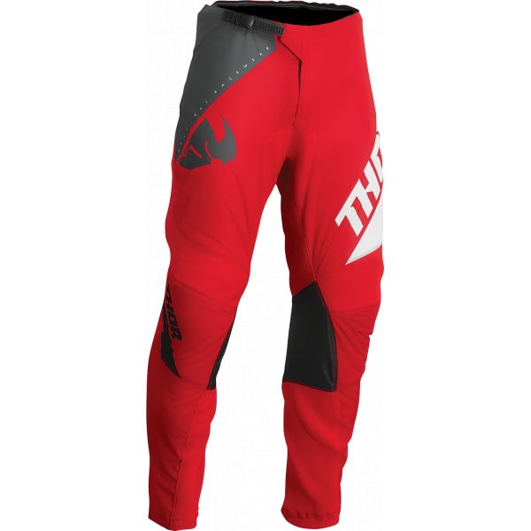 Pantaloni MX-Enduro Thor Pantaloni Moto Enduro Sector Edge Red/White 23