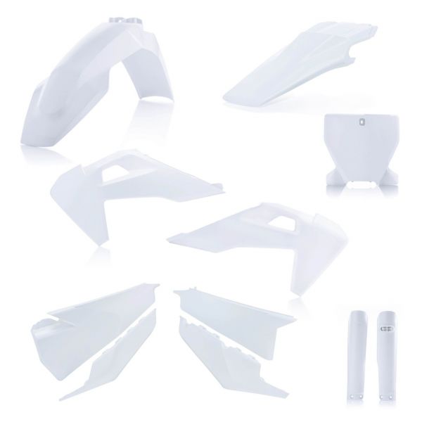Plastice MX-Enduro Acerbis Kit Complet Plastice Husqvarna FC/FX/TC/TX White 2 2019-2023