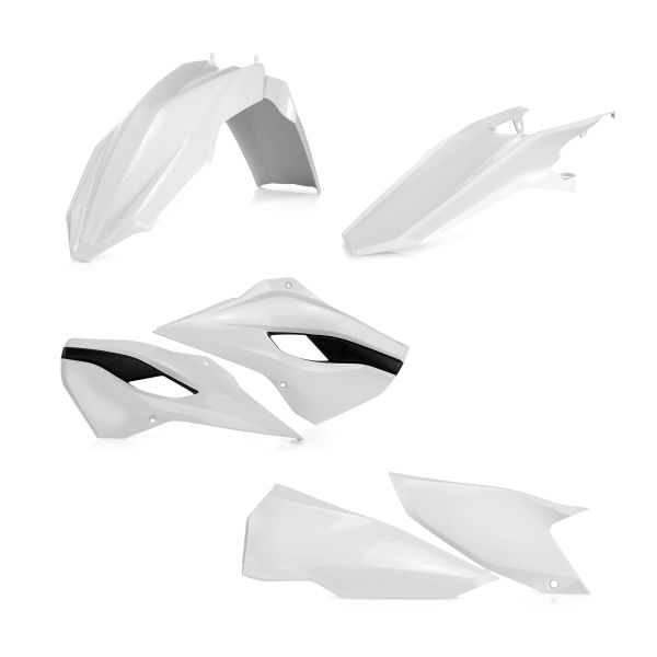 Plastice MX-Enduro Acerbis Kit Plastice Husqvarna/Husaberg FE/TE 250/350 White Original 0017703.553