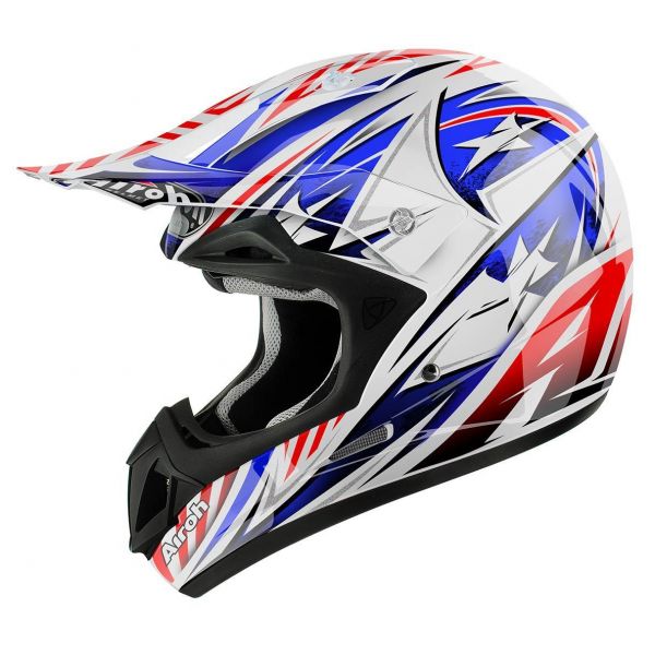 Casti Cross-Enduro Airoh Casca Jumper Attack Gloss