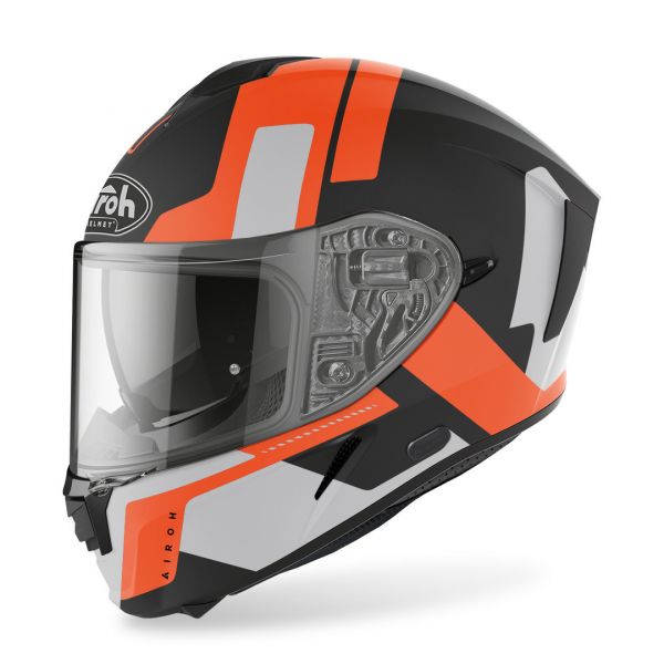 Casti Moto Integrale Airoh Casca Moto Full-Face Spark Shogun Orange Matt 2022