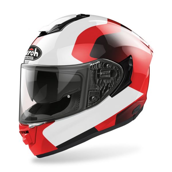 Casti Moto Integrale Airoh Casca Moto Full-Face St.501 Dock Red Gloss