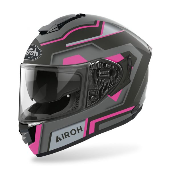 Casti Moto Integrale Airoh Casca Moto Full-Face St.501 Square Pink Matt 2022 