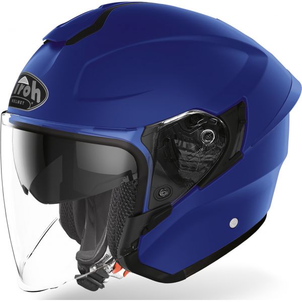 Casti Moto Jet (Open Face) Airoh Casca Moto Jet H.20 Blue Matt