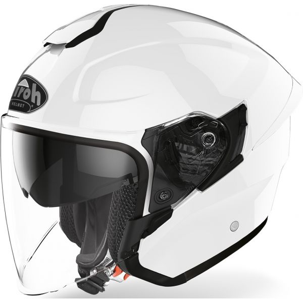 Casti Moto Jet (Open Face) Airoh Casca Moto Jet H.20 White Gloss