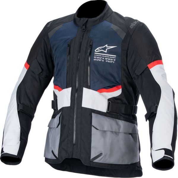 Geci Moto Textil Alpinestars Geaca Moto Textila Andes Air Blue/Gray 24