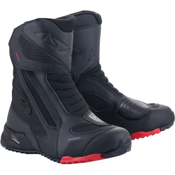 Short boots Alpinestars Moto Boots RT-7 Drystar Black/Red 24