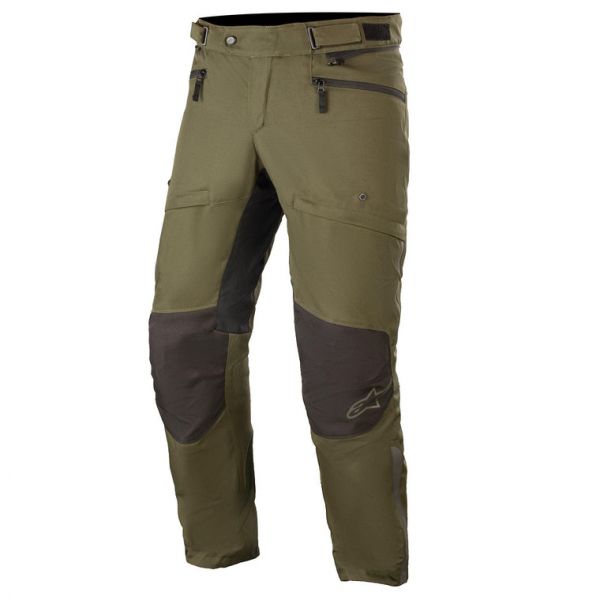 Pantaloni Moto Textil - Dama Alpinestars Pantaloni Moto Textili AST-1 V2 WP Black/Green