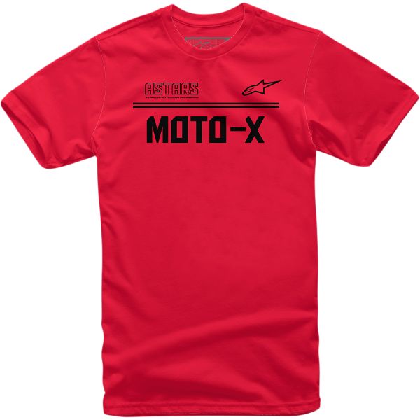 Tricouri/Camasi Casual Alpinestars Tricou Moto X Black/Red 2022
