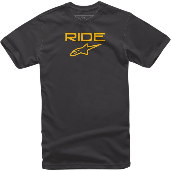 Tricouri/Camasi Casual Alpinestars Tricou Ride 2.0 Black/Yellow 2021