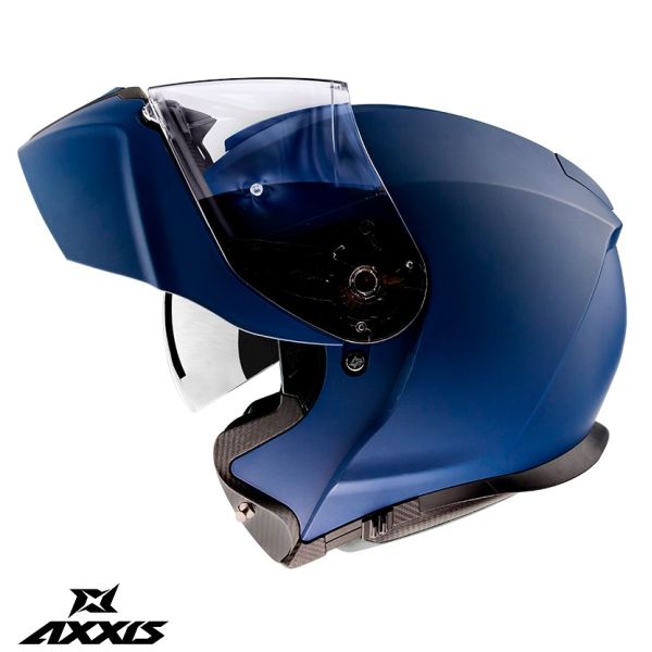 Casti Moto Flip-up (Modulabile) Axxis Casca Moto Flip-Up Gecko Sv A7 Matt Blue 24