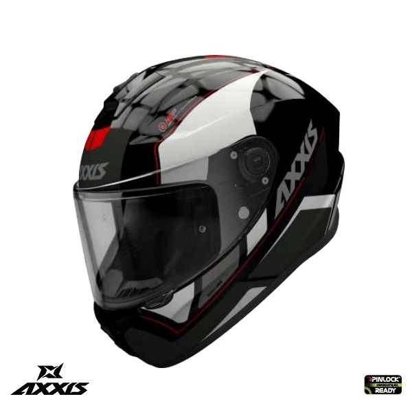 Casti Moto Integrale Axxis Casca Moto Full-Face/Integrala Draken S B0 Wind Glossy White 24