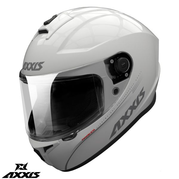 Casti Moto Integrale Axxis Casca Moto Full-Face/Integrala Draken S V.2  A10 Glossy White 24