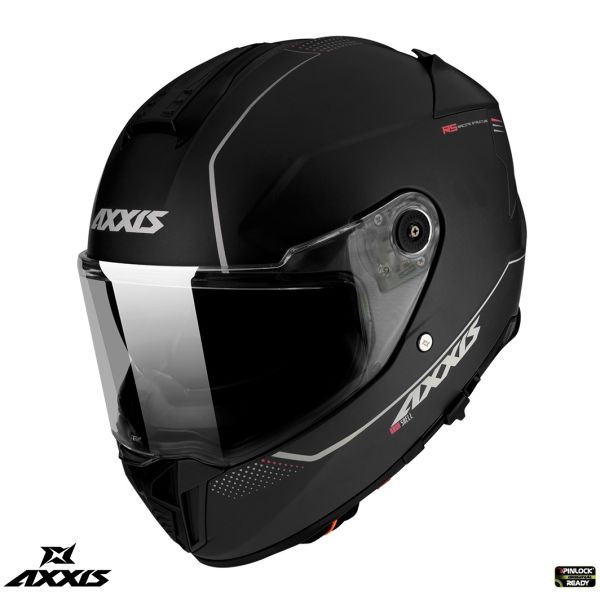 Casti Moto Integrale Axxis Casca Moto Full-Face/Integrala Hawk Sv A1 Matt Black 24