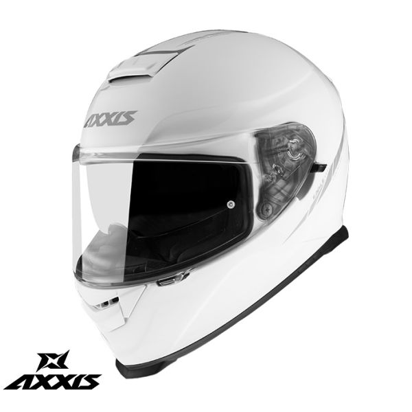 Casti Moto Integrale Axxis Casca Moto Full-Face/Integrala Sv A0 Glossy White 24