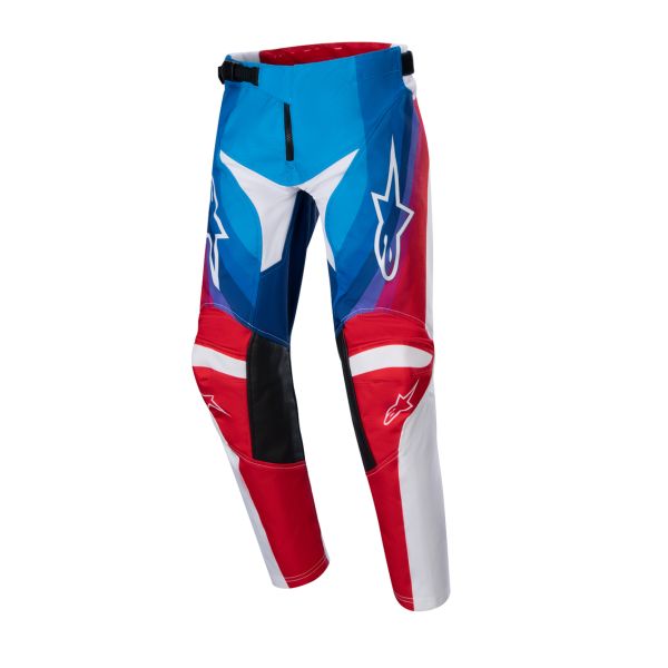 Pantaloni MX-Enduro Copii Alpinestars Pantaloni Moto Enduro/MX Copii Racer Pneuma Blue/Red/White 24