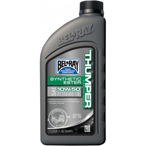 Ulei motor 4 timpi Bel Ray Ulei Motor Works Thumper Racing Synthetic Ester Blend 4T 10w50 1L 99550-B1LW