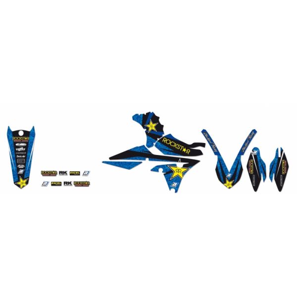 Grafice Moto Blackbird Kit Grafica Rockstar Energy Blue/black/yellow 2228l