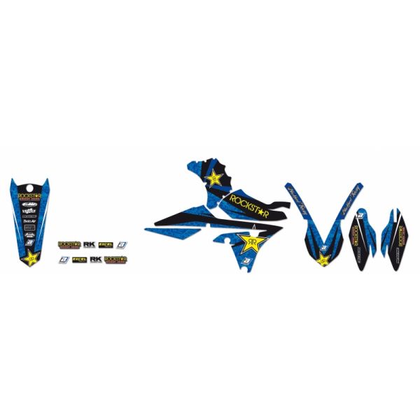 Grafice Moto Blackbird Kit Grafica Rockstar Energy Blue/black/yellow 2232l