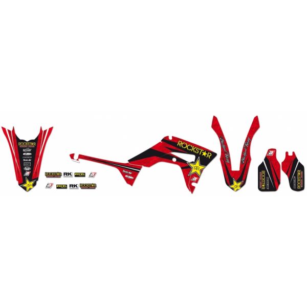 Grafice Moto Blackbird Kit Grafica Rockstar Energy Red/black/yellow 2134l
