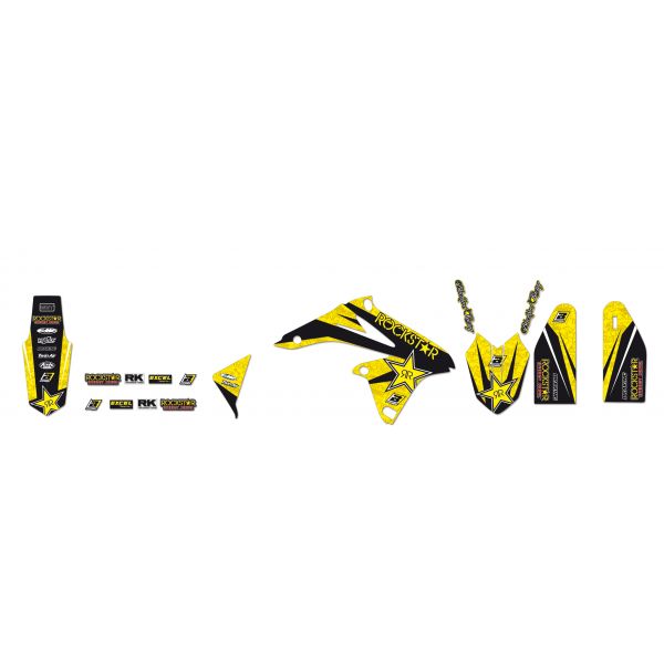 Grafice Moto Blackbird Kit Grafica Rockstar Energy Yellow/black 2315l