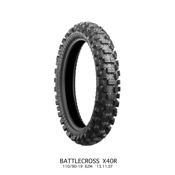 Anvelope MX-Enduro Bridgestone Anvelopa Moto Battlecross X40R HARD 110/90-19 62M TT NHS