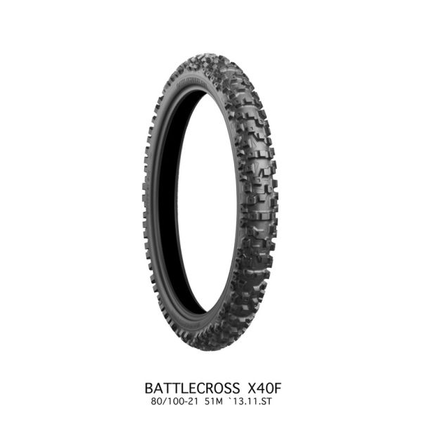 Anvelope MX-Enduro Bridgestone Anvelopa Moto Battlecross X40R HARD 80/100-21 51M TT NHS
