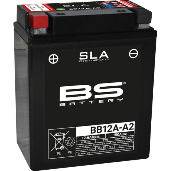 Acumulatori Fara Intretinere BS BATTERY Baterie Moto Bb12a-a2 SLA 300881