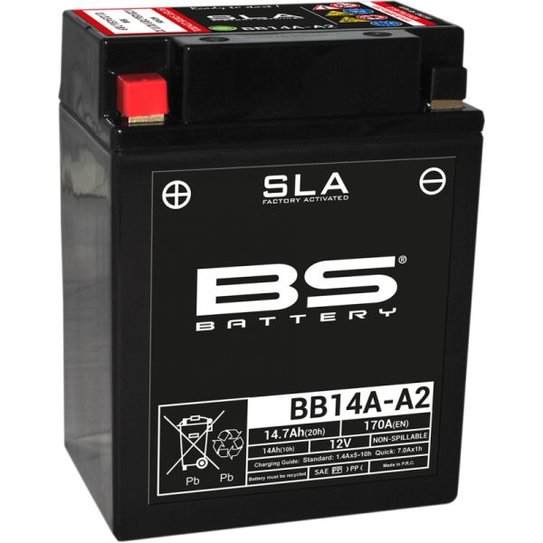 Acumulatori Fara Intretinere BS BATTERY Baterie Moto Bb14a-a2 SLA 12v 160A 300838