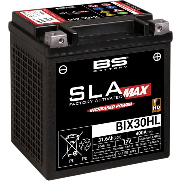 Acumulatori Fara Intretinere BS BATTERY Baterie Moto Bix30hl SLA Max 12v 400A 300884