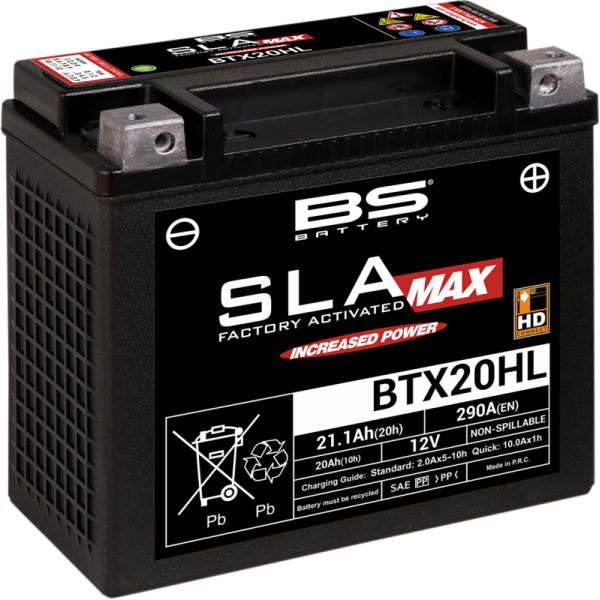 Acumulatori Fara Intretinere BS BATTERY Baterie Moto Btx20hl SLA Max 12v 290A 300883