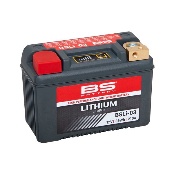 Acumulatori Li Ion BS BATTERY Acumulator Moto Lithium BSLI03 360103