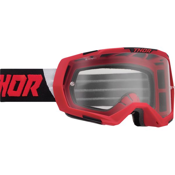 Ochelari MX-Enduro Thor Ochelari Moto Enduro Regiment Red/Black 26012800